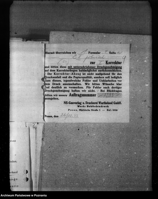 Obraz 14 z jednostki "Korespondencja, formularze i zestawienia wyników w zwiazku ze spisem bydła"