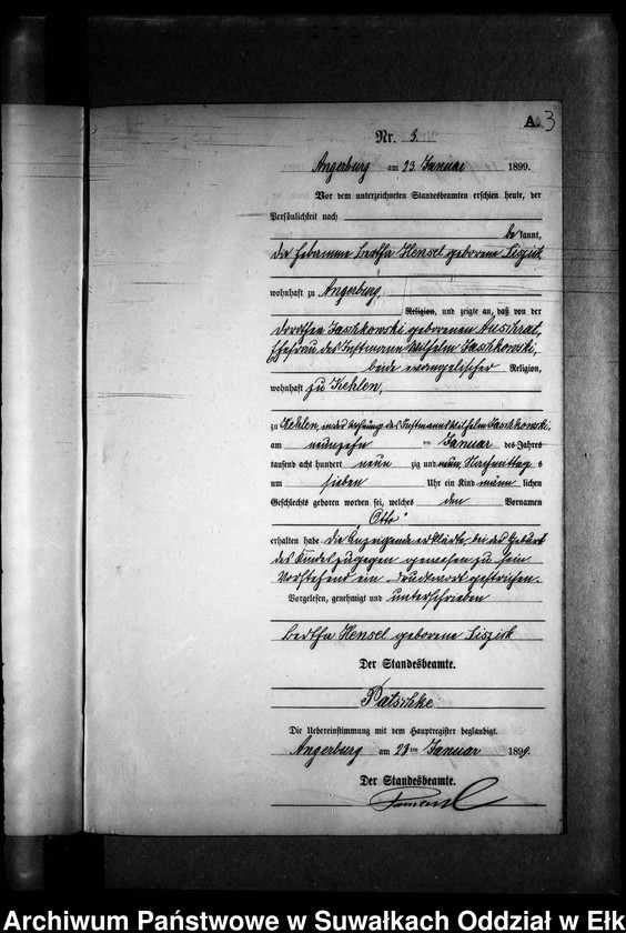 image.from.unit.number "Geburts-Neben-Register des Preussischen Standes-Amtes Kehlen Kreis Angerburg"