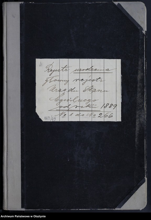 image.from.unit.number "Geburts-Haupt-Register Nr 1 - 266"