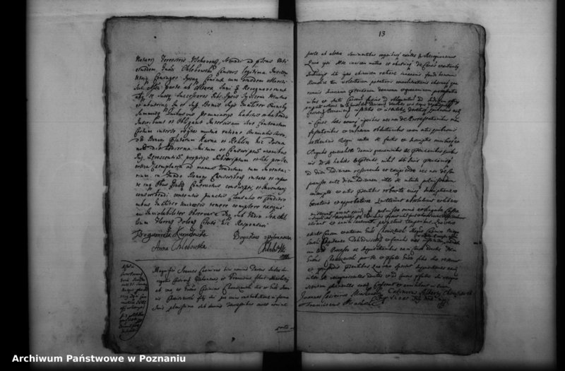 Obraz 19 z jednostki "Inscriptiones, resignationes [protocollon]"