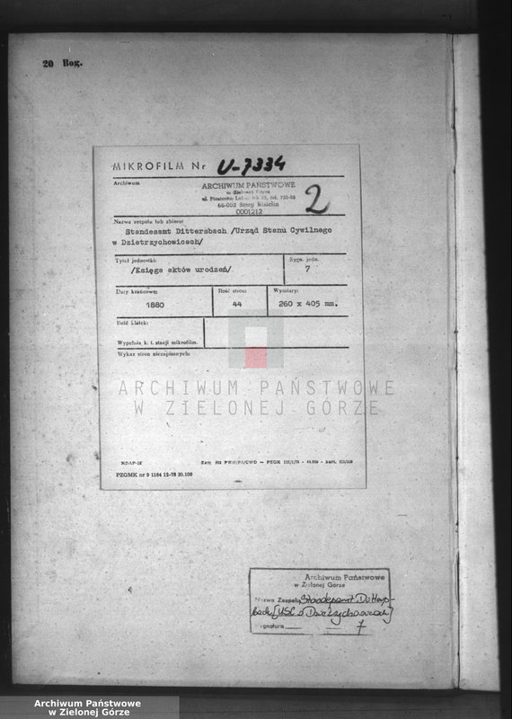 Obraz 3 z jednostki "[Księga aktów urodzeń]"