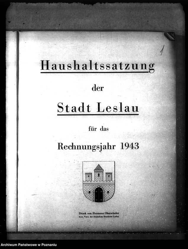 Obraz 4 z jednostki "Haushaltssatzung der Stadt Leslau (Włocławek)"