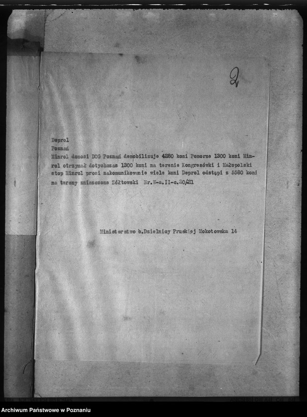 Obraz 6 z jednostki "Rekwizycje koni"