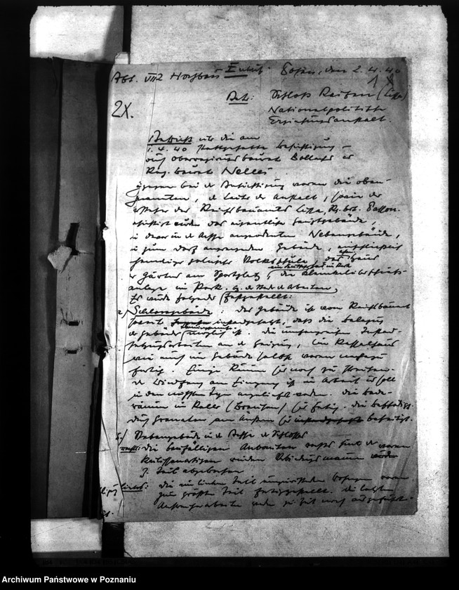 Obraz 5 z jednostki "Prace budowlane w zakładzie wychowawczym NSDAP w Rydzynie"