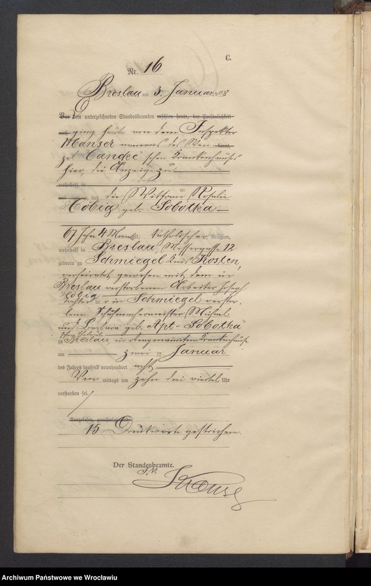 image.from.unit.number "Sterbe-Haupt-Register Breslau II 1908 Band 1"