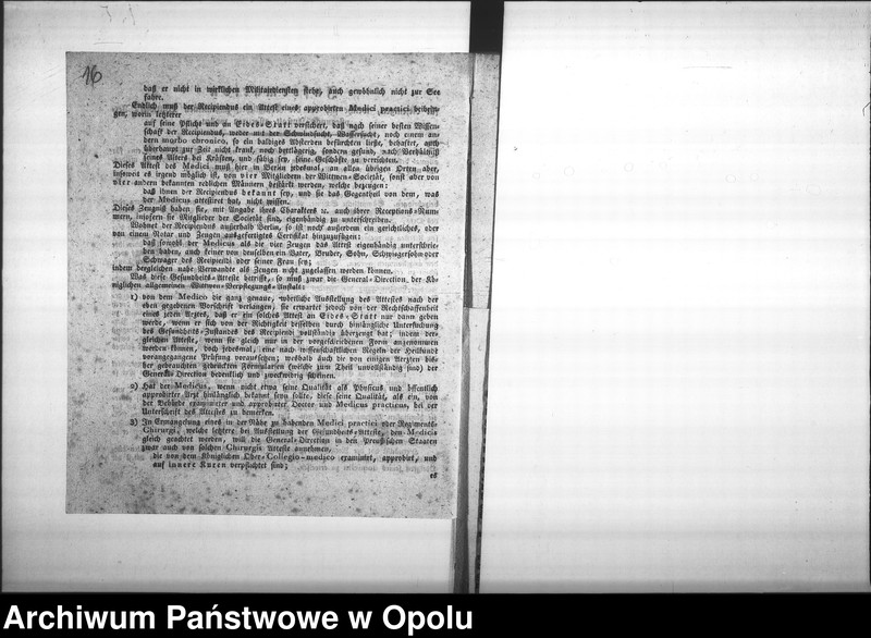 Obraz 15 z jednostki "Acta Generalia die Allgemeine Wittwen-Verpflegungs-Anstalt in Berlin, so wie die deshalb erlassenen Verordnungen und Bestimmungen, betreffend. Vol. I de anno 1818"