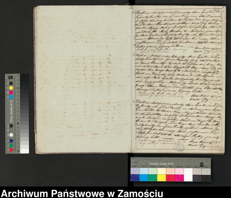 Obraz 3 z jednostki "Księga urodzeń, małżeństw i zgonów"