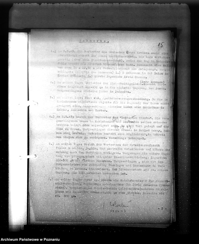 Obraz 19 z jednostki "Notatki służbowe kierownika biura Raumordnung und Landesplanung, inżynier W. Richerta"