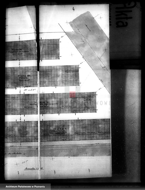 Obraz 8 z jednostki ""Centra" Zakłady Przemysłowe W. Tomaszewski w Poznaniu projekt hal fabrycznych"