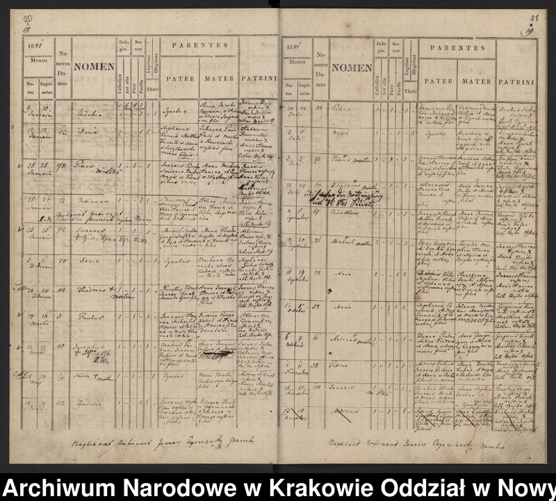 image.from.team "Akta stanu cywilnego Parafii Greckokatolickiej w Mochnaczce Niżnej"