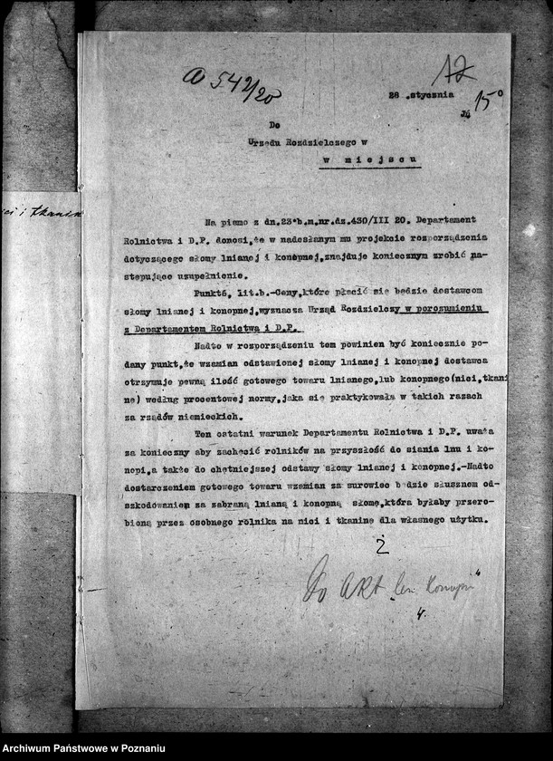 Obraz 19 z jednostki "Len i konopie"