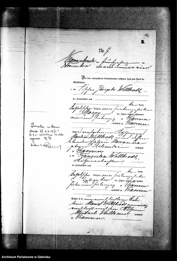 image.from.unit.number "Księga małżeństw"