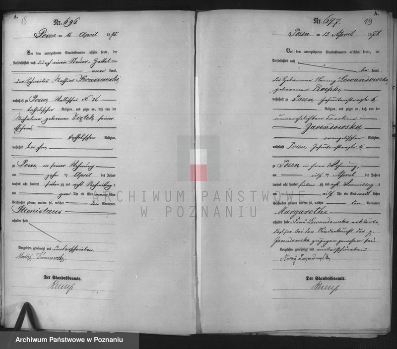 Obraz 11 z jednostki "Księga urodzeń t. II"