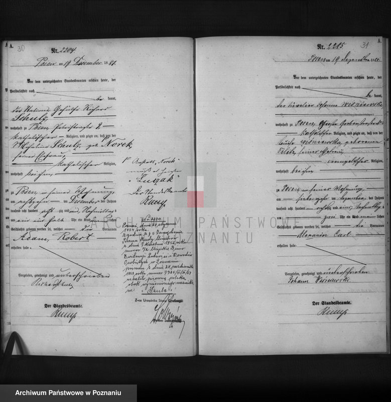 Obraz 17 z jednostki "Księga urodzeń t. V"