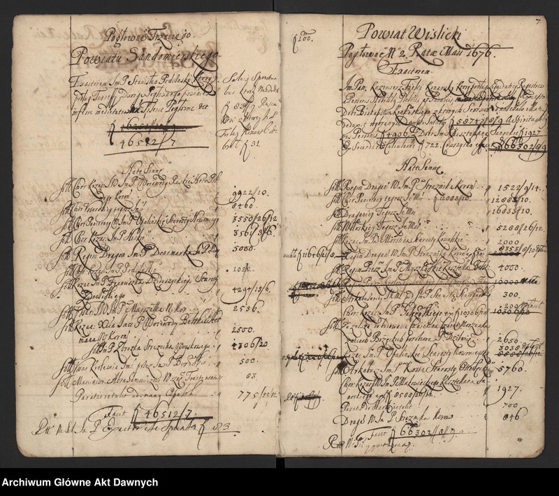 image.from.unit.number "Rozliczenie z pogłównego i szelężnego uchwalonych w 1676 r."