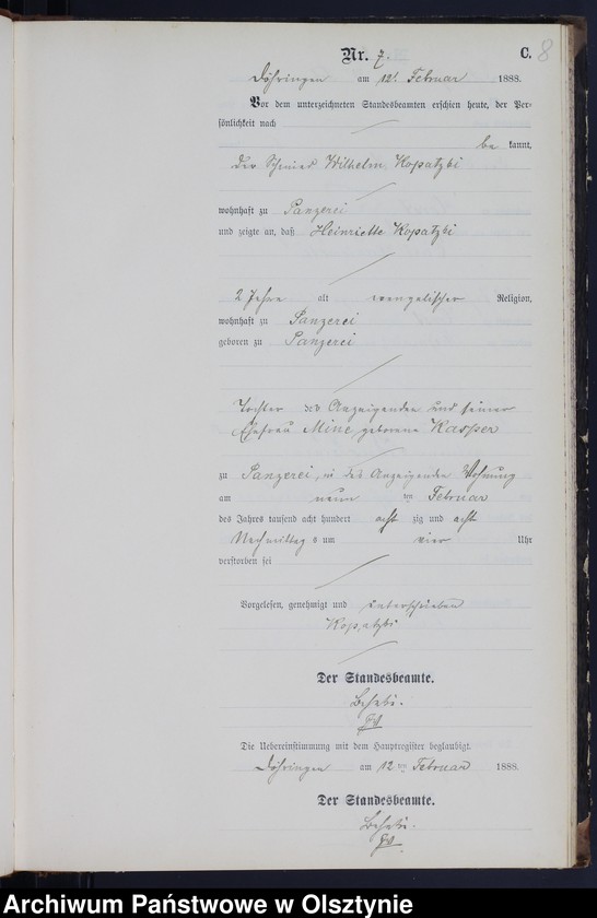 image.from.unit.number "Sterbe-Neben-Register Nr 1 - 42"