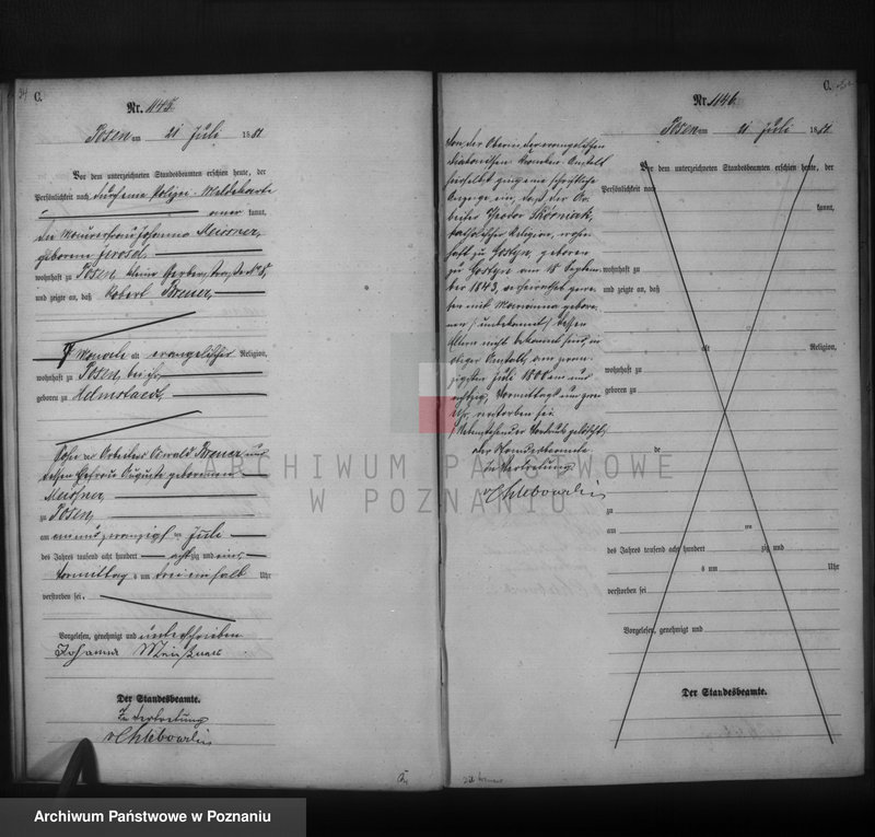 Obraz 19 z jednostki "Księga zgonów t. III"