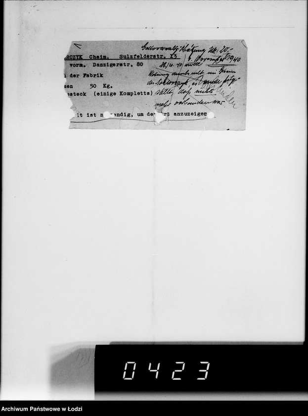 Obraz 5 z jednostki "[Informacje o posiadaniu przez Żydów kosztowności]"