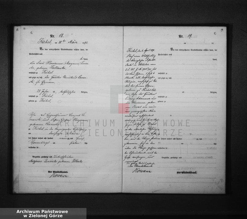 Obraz 14 z jednostki "Sterbe-Haupt-Register"