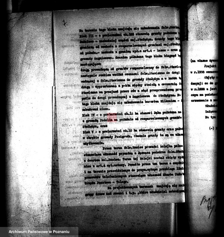 Obraz 11 z jednostki "Majątek Stołężyn powiatu wągrowieckiego parcelacja"