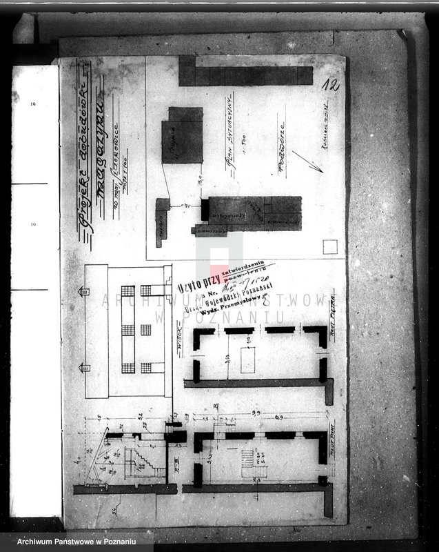 Obraz 16 z jednostki "/Gorzelnia W. Forstmanna Szczepowice, pow. kościański projekt rozbudowy/"