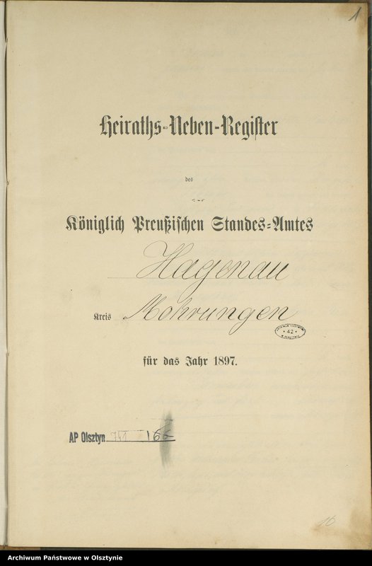 image.from.unit.number "Heiraths-Neben-Register Nr 1 - 24"