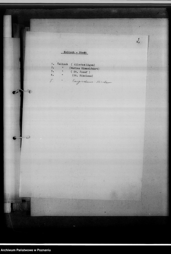 Obraz 6 z jednostki "Einziehungsprotokolle [ksiąg kościelnych] Kalisch-Stadt [Kalisz - miasto]"