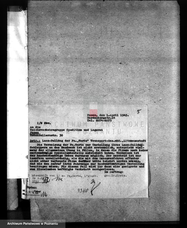 Obraz 9 z jednostki "Motorisierungsgenehmigung für das Verkehrsund Speditionsgewerbe. Richtpreise für gebrauchte Kraftfahrzeuge"