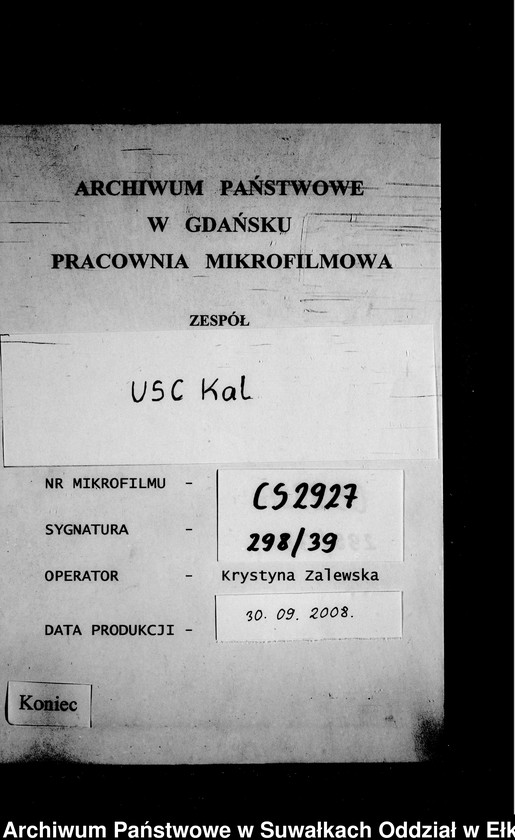 image.from.unit.number "Heiraths-Neben-Register des Preussischen Standes-Amtes Kehlen Kreis Angerburg"