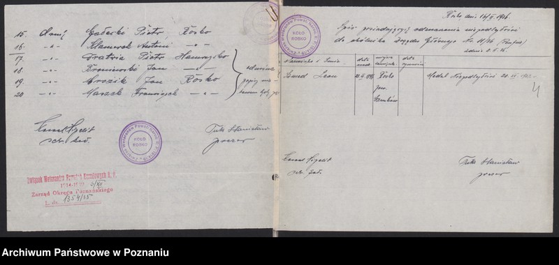 Obraz 8 z jednostki "Rosko, powiat Czarnków - akta koła."