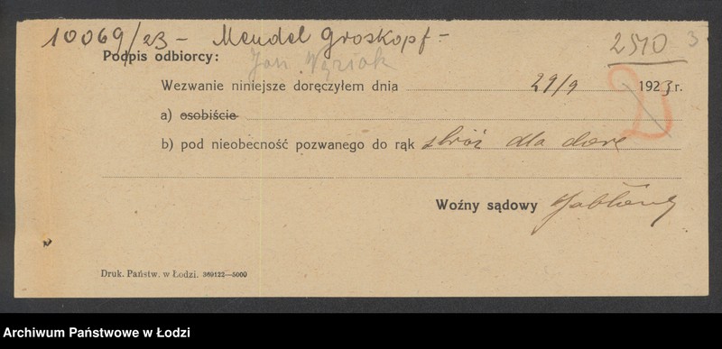 Obraz 5 z jednostki "Mendel Groskopf- sprzedaż manufaktury"