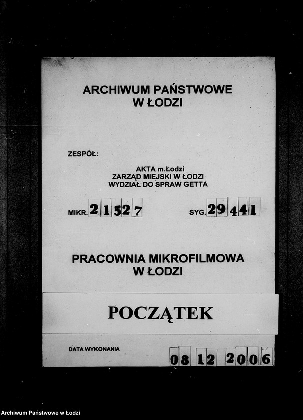 Obraz 1 z jednostki "[Korespondencja z urzędami, instytucjami i firmami]"