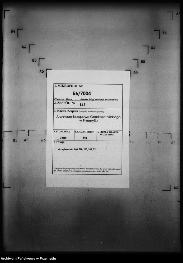 image.from.unit.number "[Kopie ksiąg metrykalnych parafii Wierzchomla Wielka z filiami Wierzchomla Mała, Zubrzyk (dekanat Muszyna)]"