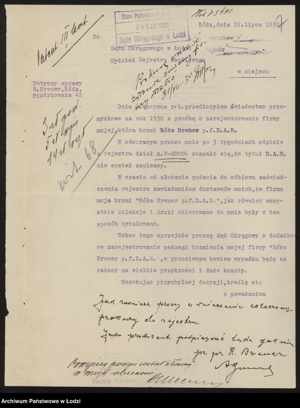 Obraz 9 z jednostki "Róża Brener- drobna sprzedaż manufaktury"