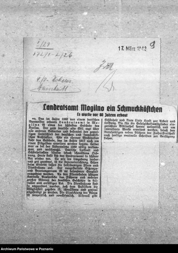 Obraz 17 z jednostki "Długi z czasów przedwojennych - bilanse kas oszczędności za 1939 rok"