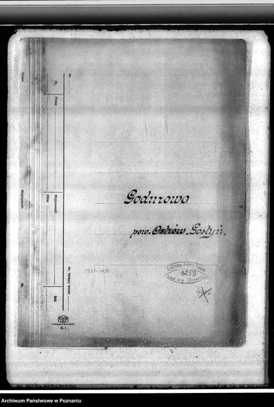 Obraz 4 z jednostki "Majętność leśna Godurowo w powiecie gostyńskim"
