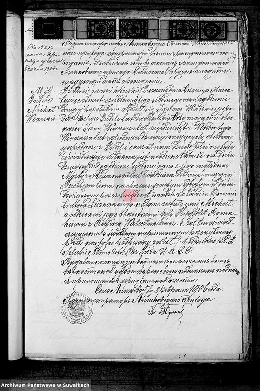 image.from.unit.number "Dokumenty k brakosočetavšichsja aktom Lejpunskago R. Katoličeskago Prichoda"