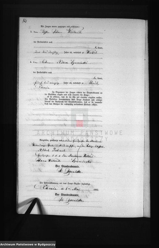 image.from.unit.number "Akta małżeństw - wtóropis"