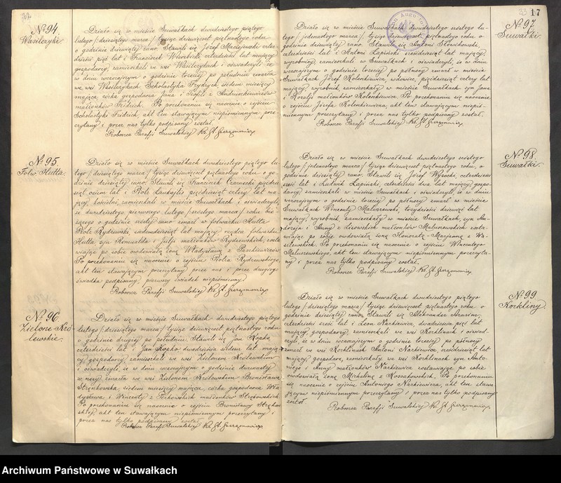 image.from.unit.number "Akta z[gonów] 1915-1919"