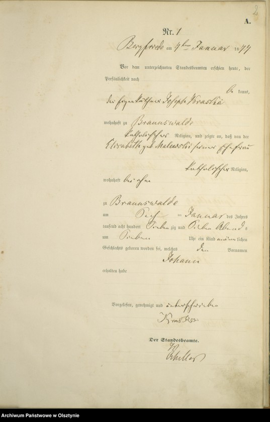 image.from.unit.number "Geburts-Haupt-Register Nr 1 - 75"