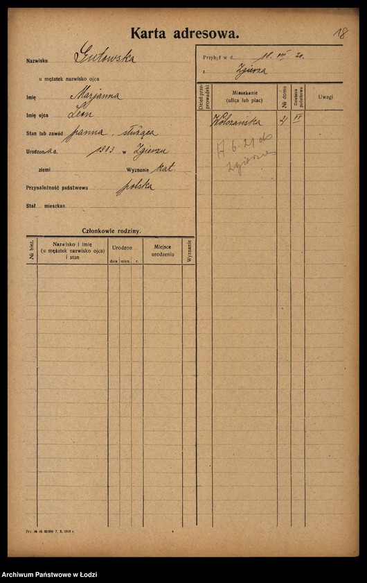 image.from.unit.number "[Spis ludności Łodzi] Gutmanowicz - Gzowski"