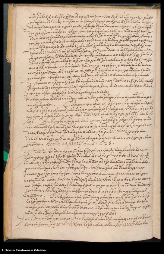 image.from.unit.number "H. Bürgerm. Eggert von Kempen Praesidirende Ambtbuch vom [14.III.1628-27.III.1629] Noch […] sachen so bey des seligen H. Bürgerm. Arnhold von Holten Ehafft vnd absterben vorgelauffen biss auf den 18 Martij 1630 /indeks/"