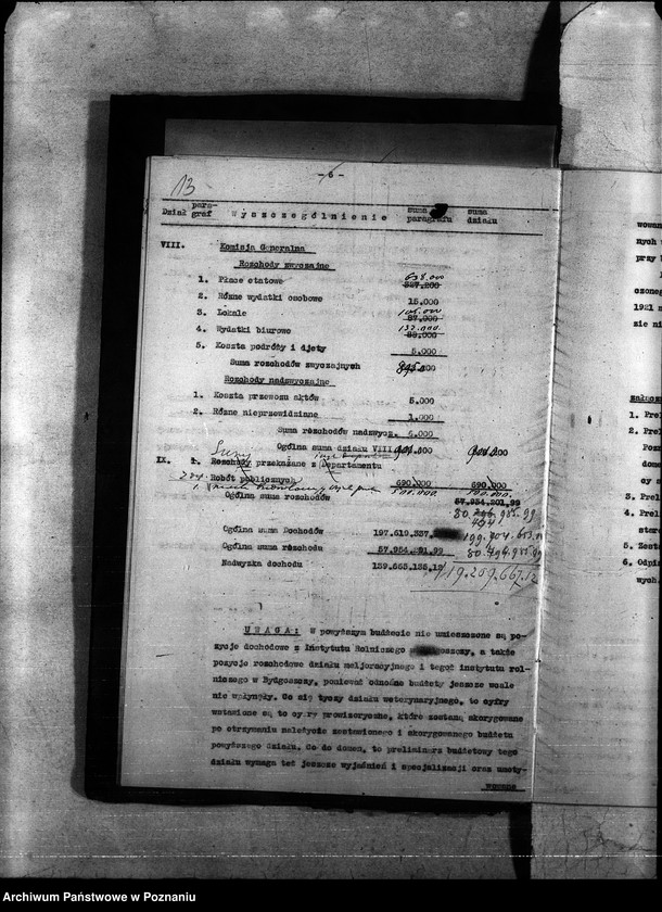 Obraz 17 z jednostki "zestawienie budżetu 1920/21"