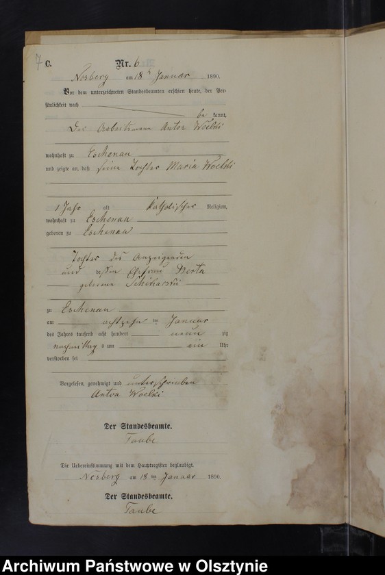 image.from.unit.number "Sterbe-Neben-Register Nr 1 - 44"