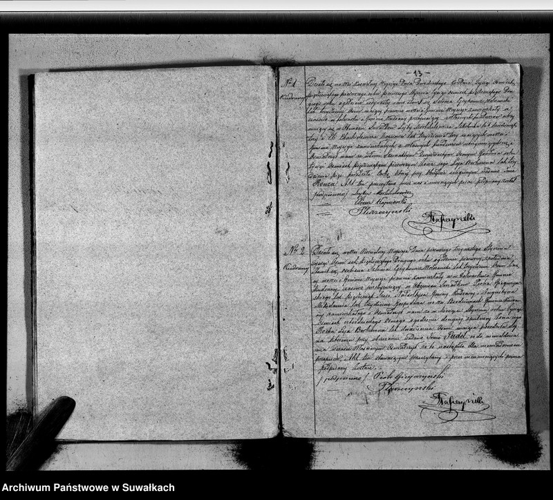 image.from.unit.number "Duplikat Zaślubionych, Urodzonych i Zmarłych Okręgu Wiejsieje Wyznania Moyżeszowego za rok 1852"