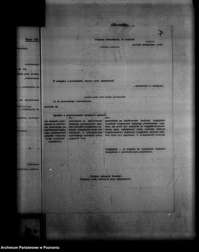 Obraz 11 z jednostki "Zatwierdzenie projektu zakładu przemysłowego /urządzenia kotłowni przy tartaku nr 489/ Fr. Koperskiego w Nekli powiat średzki/"