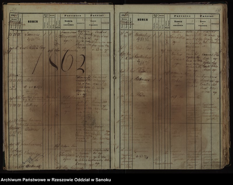 Obraz 17 z jednostki "Księga urodzeń z lat 1852-1896, małżeństw z lat 1862-1918, zgonów z lat 1859-1916 dla miejscowości Falejówka"