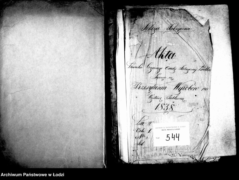 Obraz 5 z jednostki "Akta tyczące się przesyłania wyrobów na wystawę publiczną"