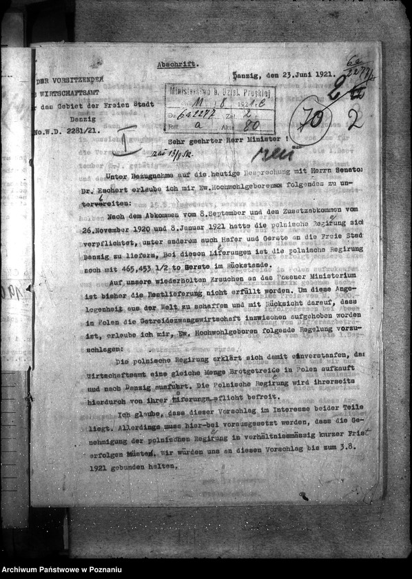 Obraz 6 z jednostki "Transakcje z Niemcami, Gdańskiem i Śląskiem"