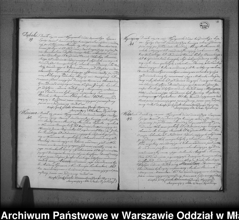 image.from.unit.number "Akta urodzeń, małżeństw i zgonów"